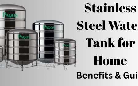 Improve Water Storage & Pressure with PAQOS Stainless Steel Tanks
