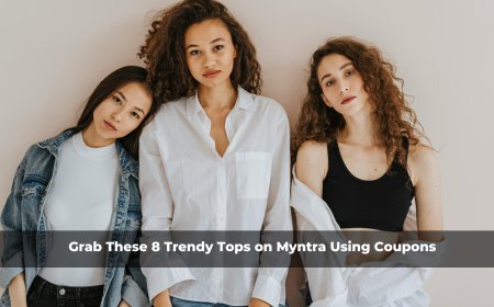 Grab These 8 Trendy Tops on Myntra Using Coupons