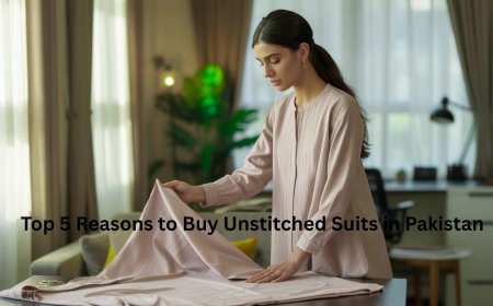 Top 5 Reasons to Buy Unstitched Suits in Pakistan