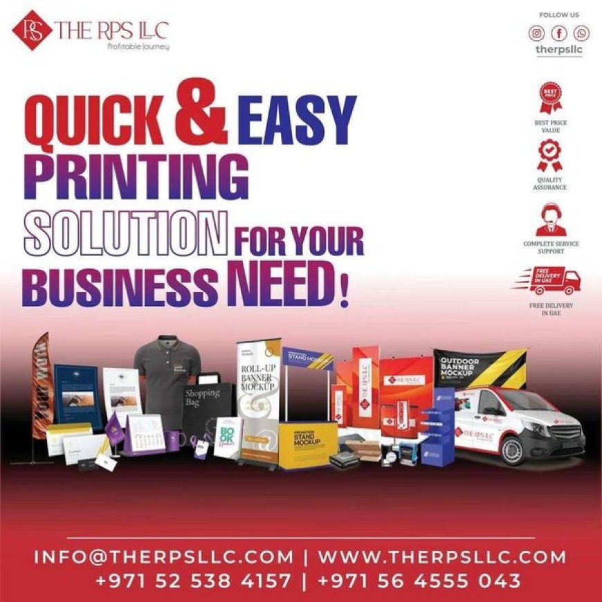 Print Shop Near Me | Best Printing Services Near Me in Dubai