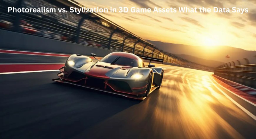 Photorealism vs. Stylization in 3D Game Assets What the Data Says