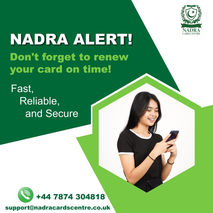 Nadra Card Centre Strong Support with the Applicants for the Lost Nadra Card