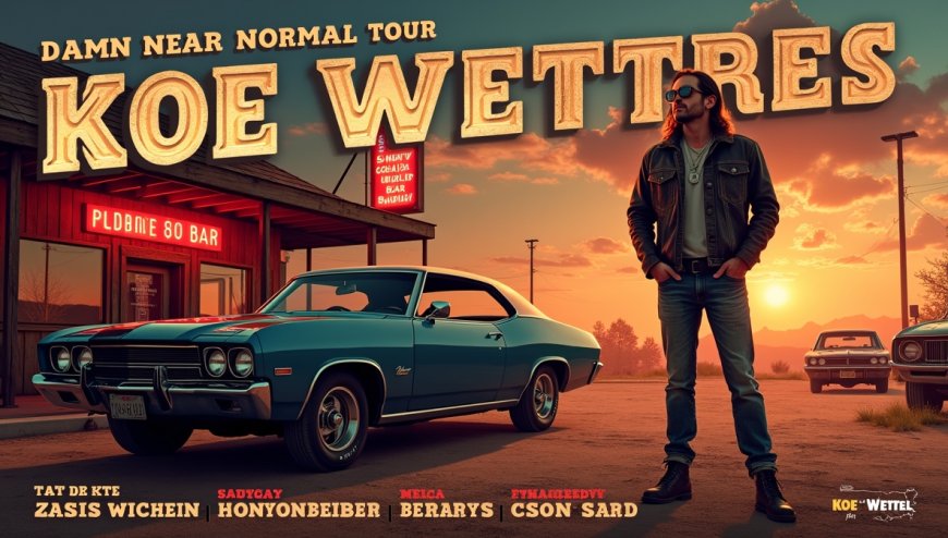 Your Ultimate Guide to the Koe Wetzel Tour, Damn Near Normal Tour, & Treaty Oak Revival Dates