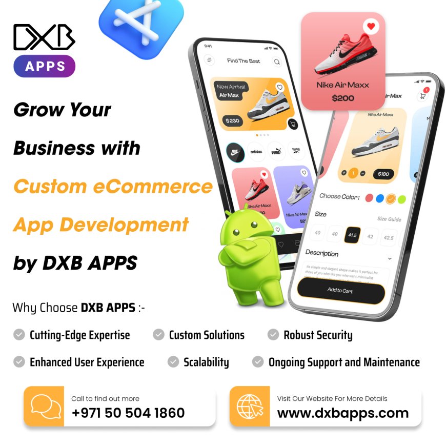 Avail Mobile app development Abu Dhabi services by DXB APPS