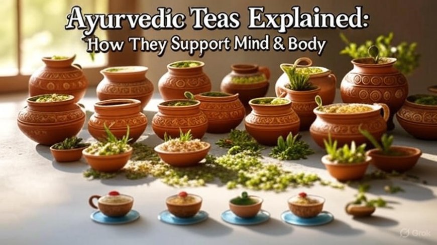 Ayurvedic Teas Explained: How They Support Mind & Body