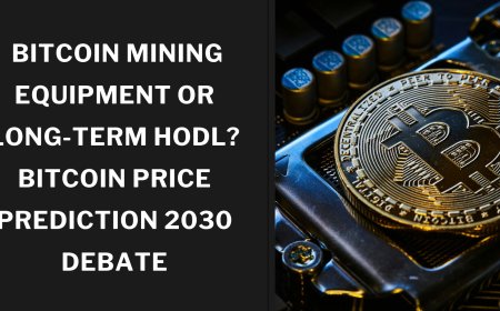 Bitcoin Mining Equipment or Long-Term HODL? Bitcoin Price Prediction 2030 Debate