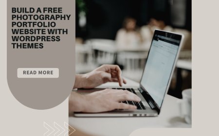 Build a Free Photography Portfolio Website with WordPress Themes