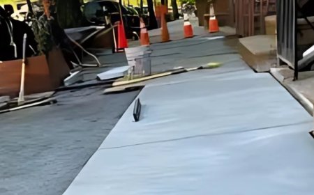 Sidewalk Construction by Ikideals Contractor: Safe, Durable, and Built to Last