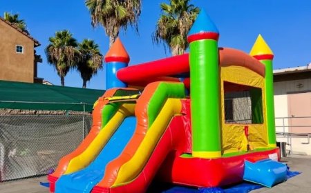 Magical Fun with Dragon Bounce House and Large Inflatable Bounce House