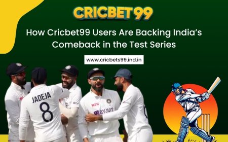How Cricbet99 Users Are Backing India’s Comeback in the Test Series