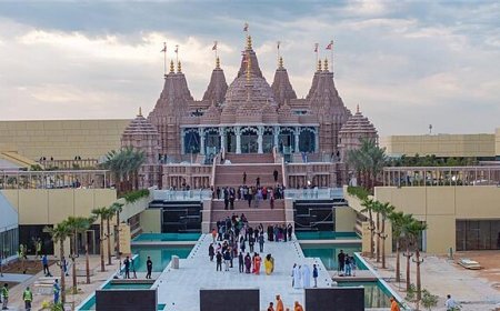 Serenity Over Sands: A Guide to Abu Dhabi’s Temples