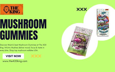 Mushroom Gummies by The 420 King: A Modern Path to Mindful Wellness