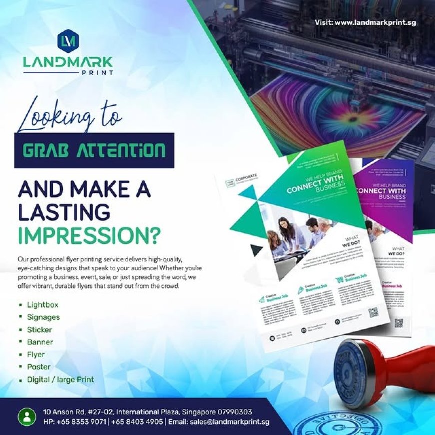 Booklet Printing Singapore: Fast, Reliable, and Unbeatable Quality