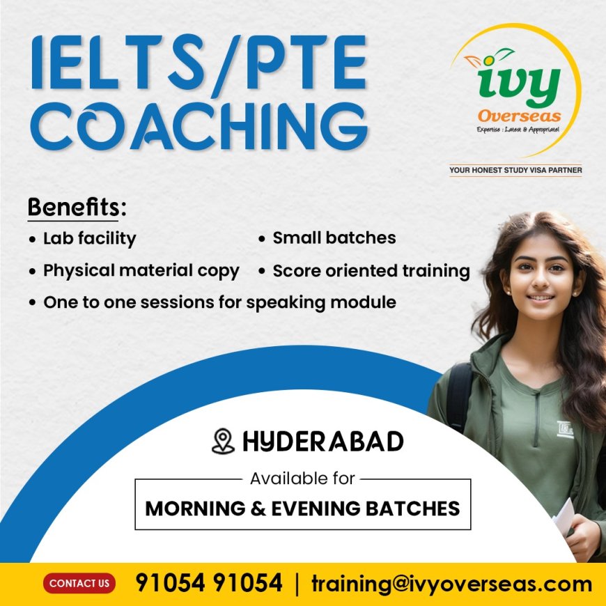 PTE coaching in Hyderabad
