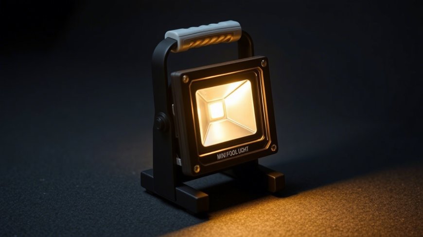 Mini Flood Light: Compact Illumination for Versatile Lighting Needs