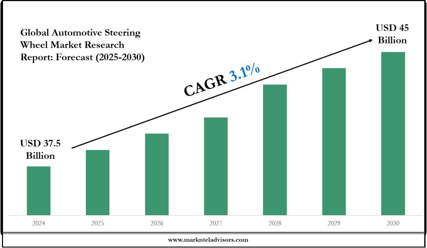 Automotive Steering Wheel Market Outlook: Size, Share, and Competitive Trends 2030