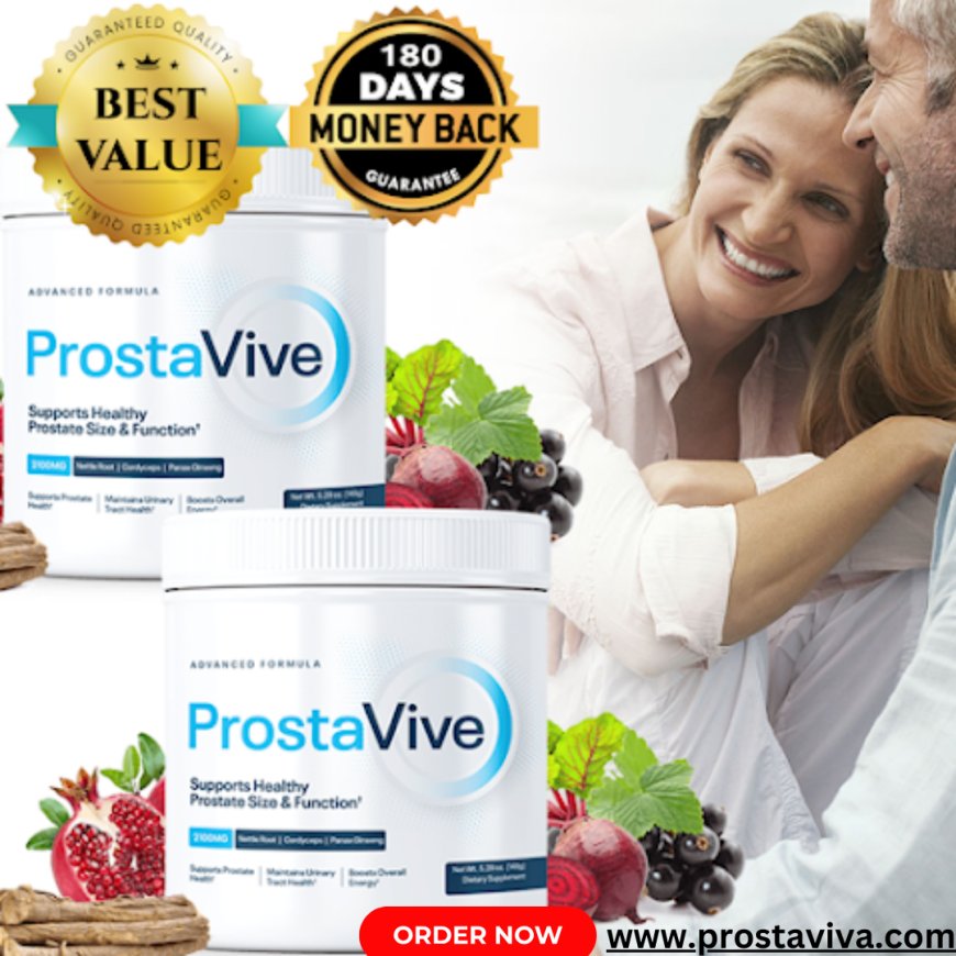 ProstaVive – Natural Prostate Health Support for Men
