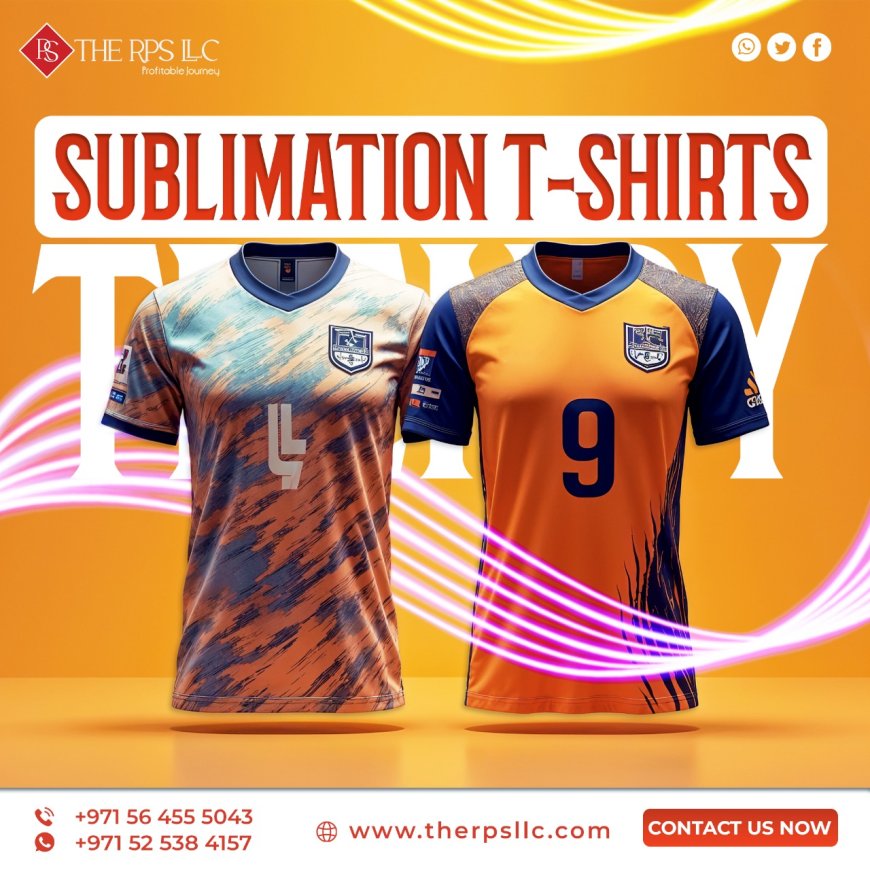 Custom T-shirt Printing in Dubai, Abu Dhabi, Sharjah, and the UAE with THE RPS LLC