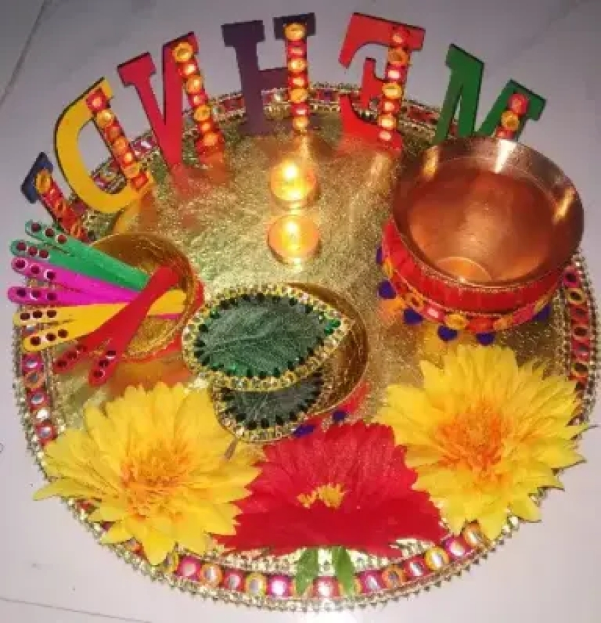 The Beauty of Haldi Plate Designs for Weddings