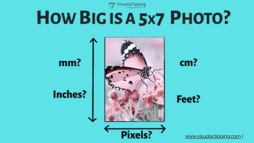 Learning how big a 5x7 photo is