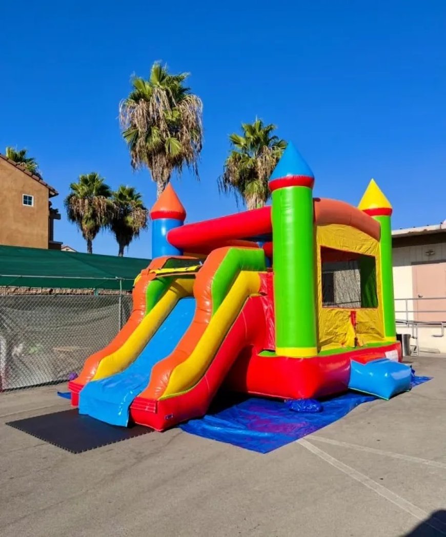 Magical Fun with Dragon Bounce House and Large Inflatable Bounce House